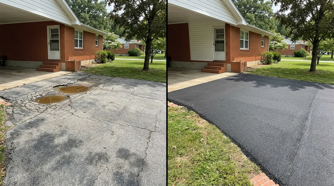 Result asphalt paving in Springfield - Springfield Asphalt Paving